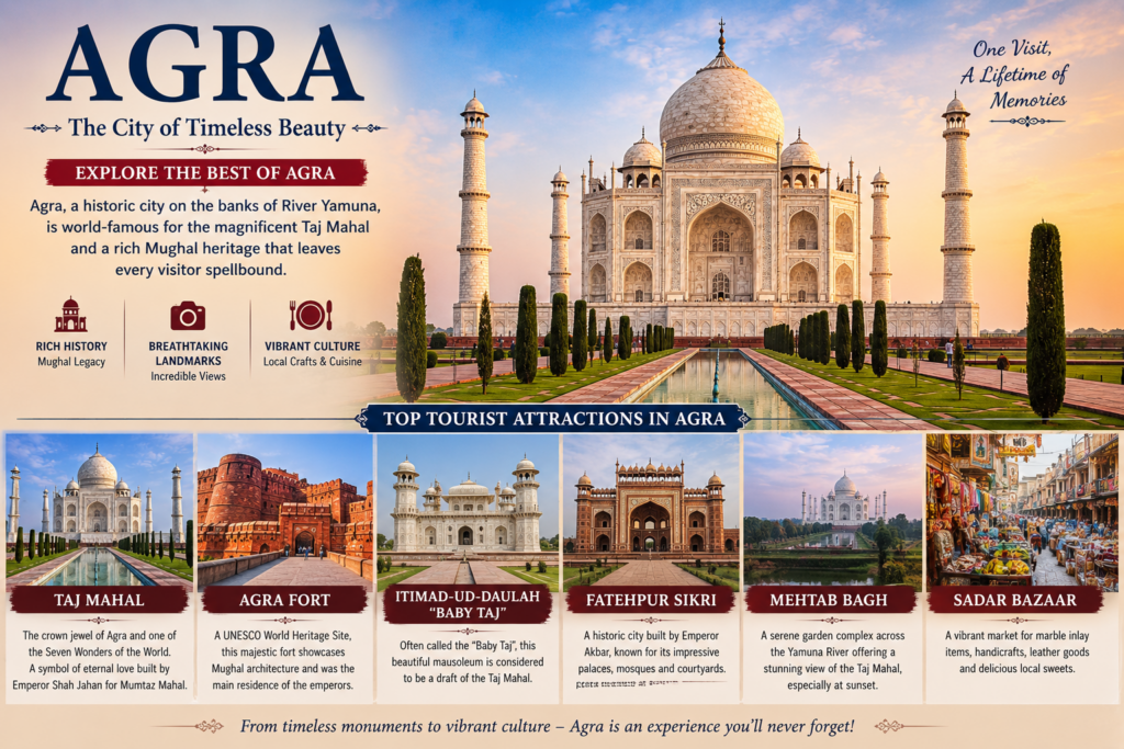 Places to Visit in India – Taj Maha
